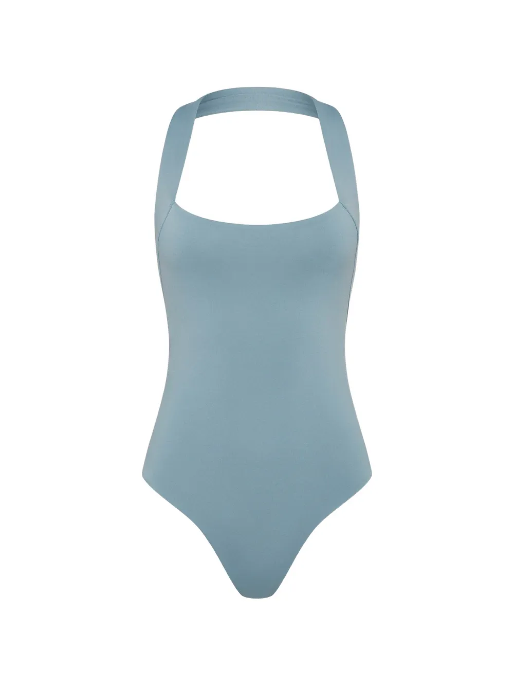 BONDI BORN Costume da bagno Candice con scollo all'americana - Blu