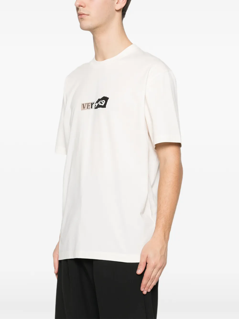 Y-3 GFX T-shirt met grafische print Wit