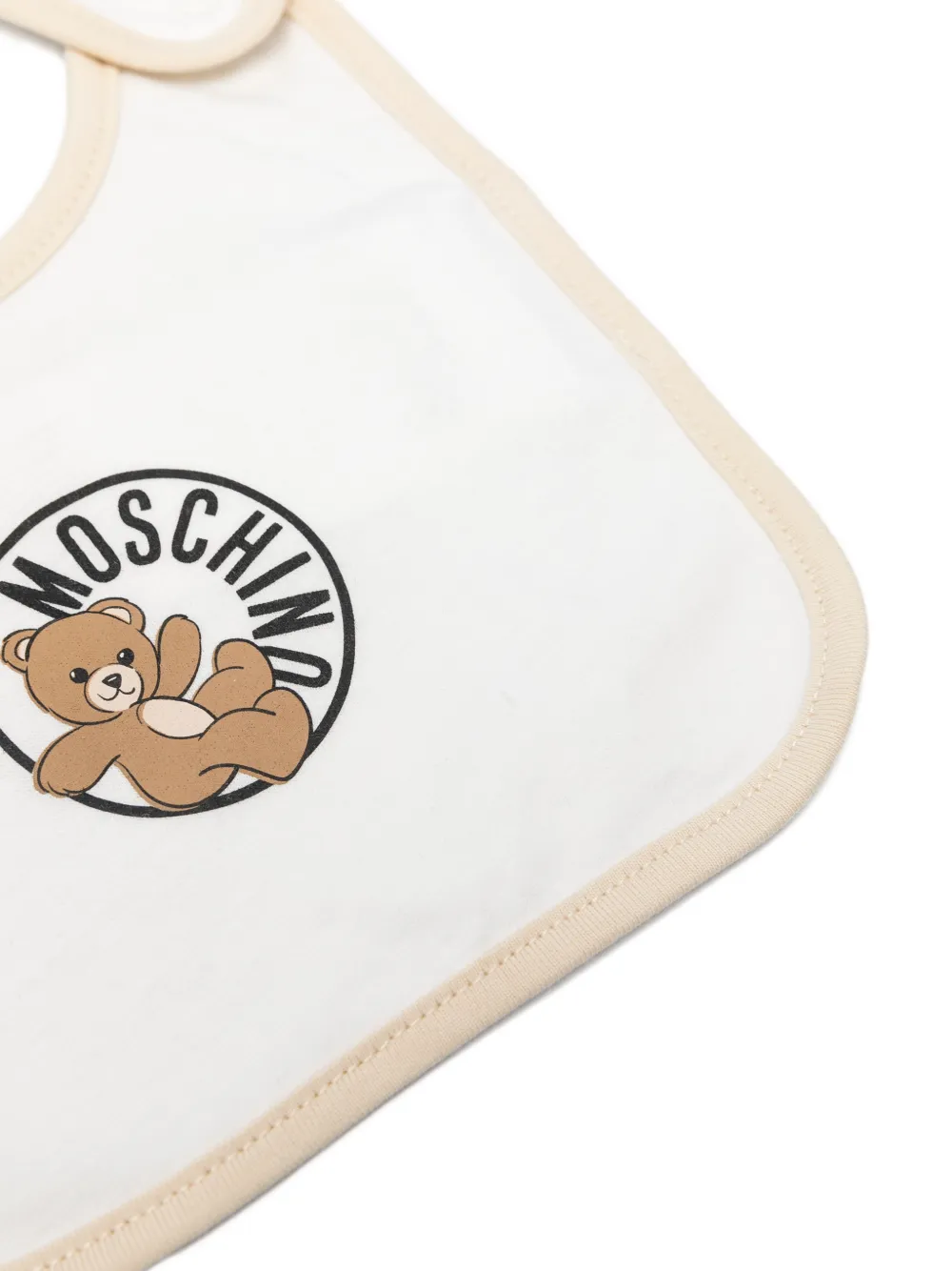 Moschino Kids Muts met teddybeerprint Beige