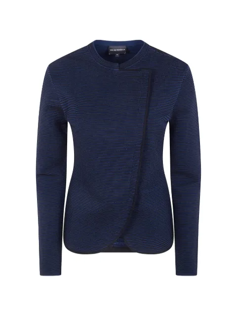 Emporio Armani chamarra con rayas