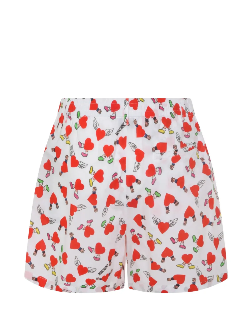 Moschino printed shorts - Wit