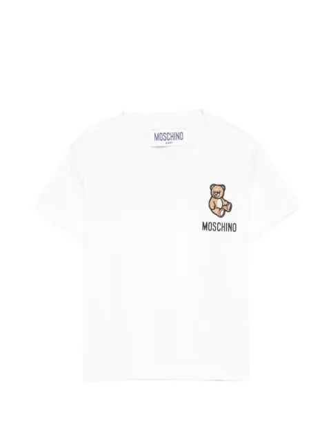 Moschino Kids teddy print T-shirt