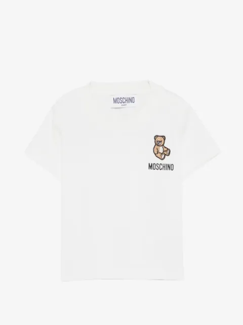 Moschino Kids teddy print T-shirt