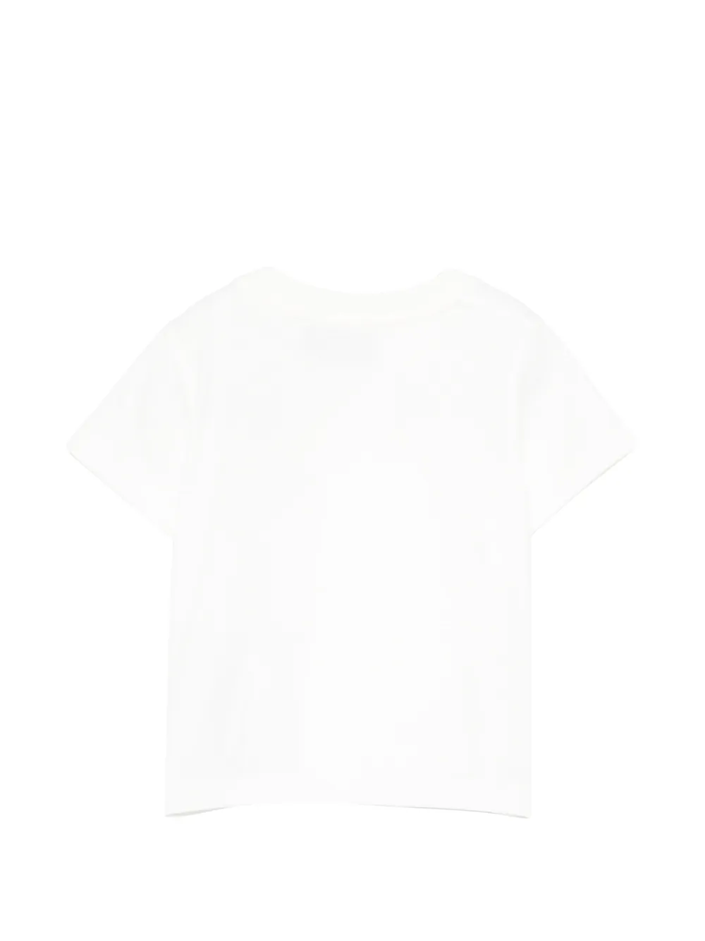 Moschino Kids T-shirt met teddybeerprint Wit