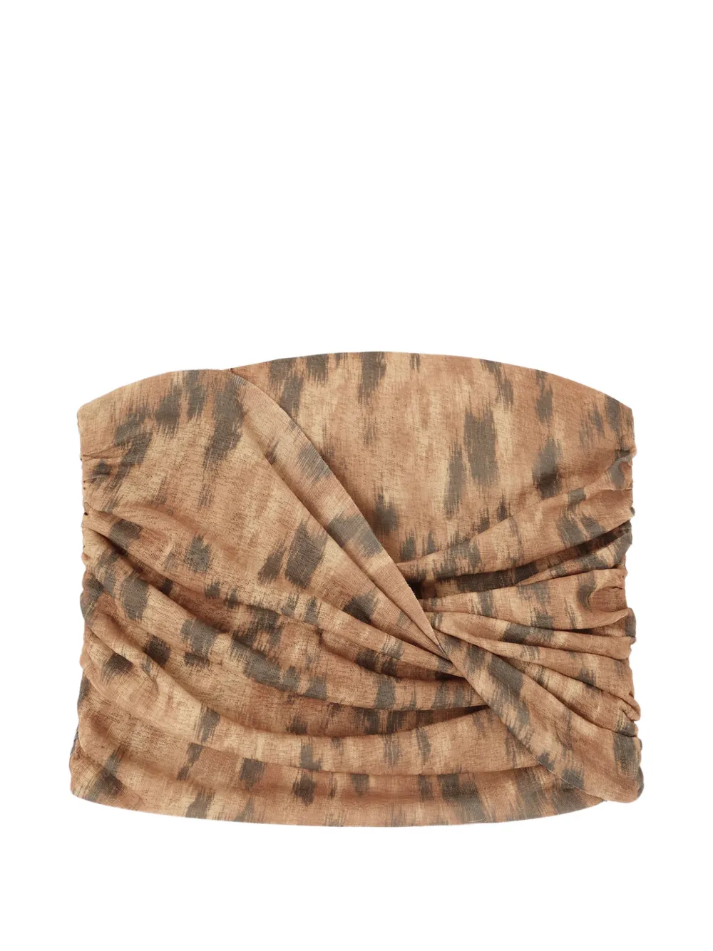 GANNI Top con stampa - Toni neutri