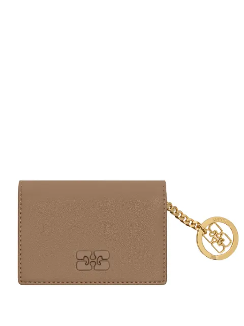 GANNI Bou chain-detail cardholder