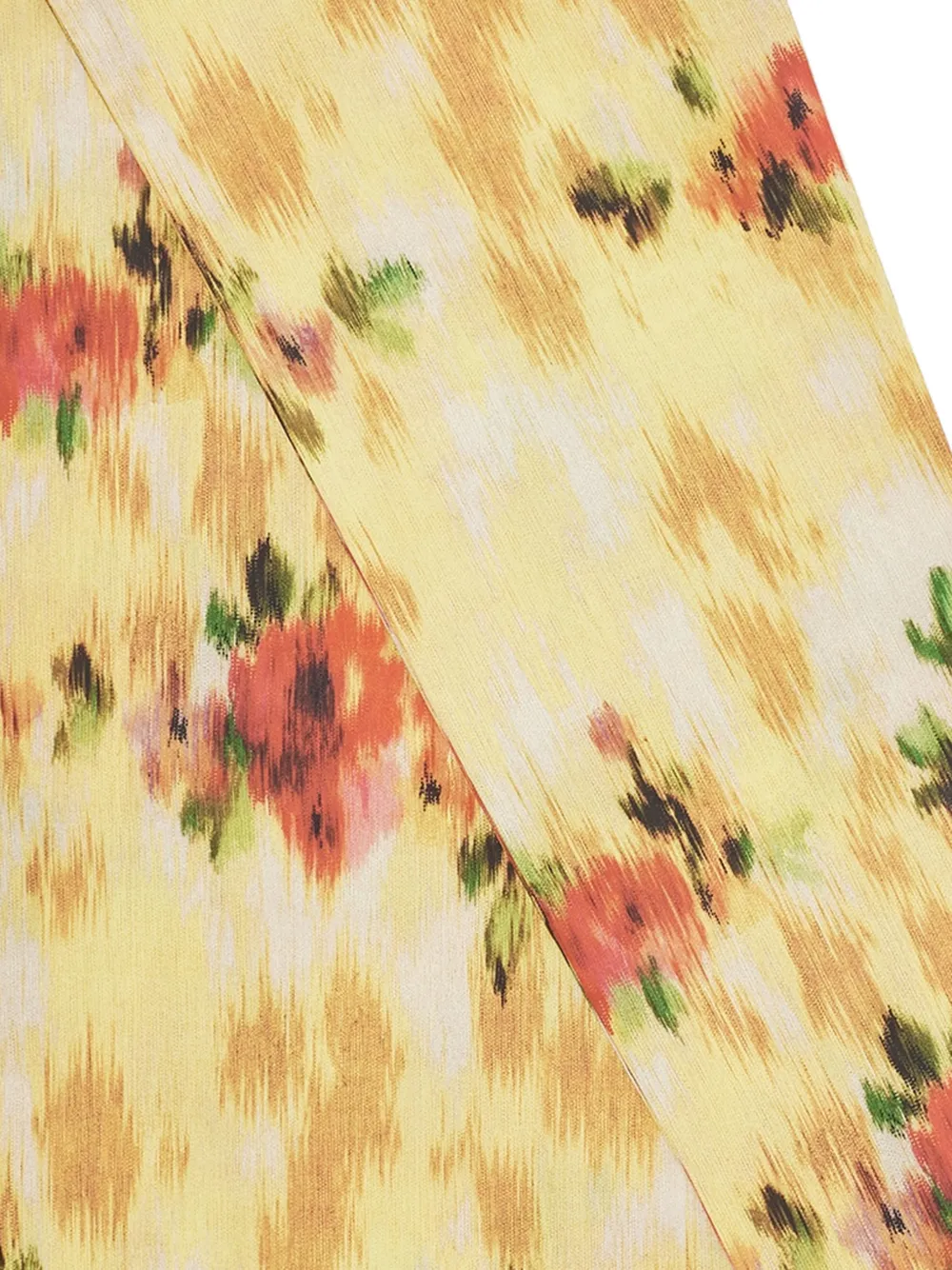 GANNI Sjaal met bloemenprint Geel