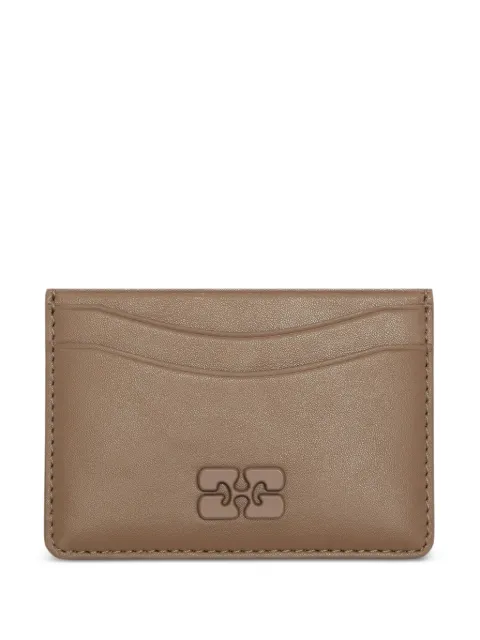 GANNI Bou logo cardholder wallet