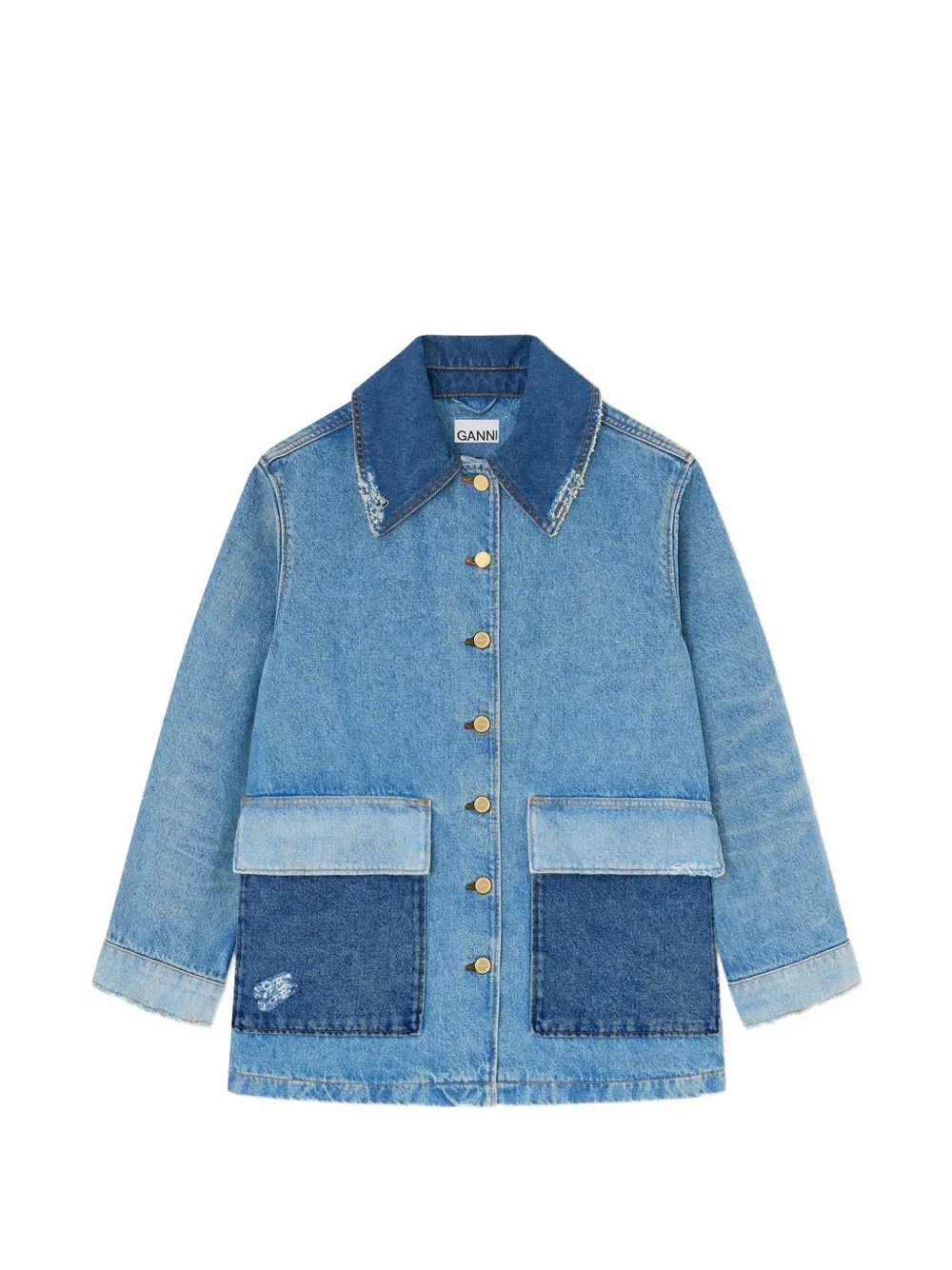 GANNI Giacca denim - Blu