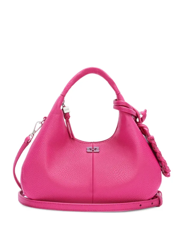 Ganni Mini Shoulder Bag in Pink