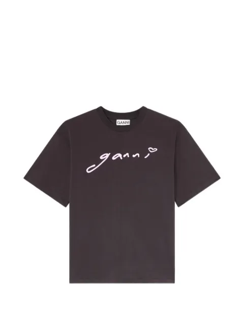 GANNI signature T-shirt