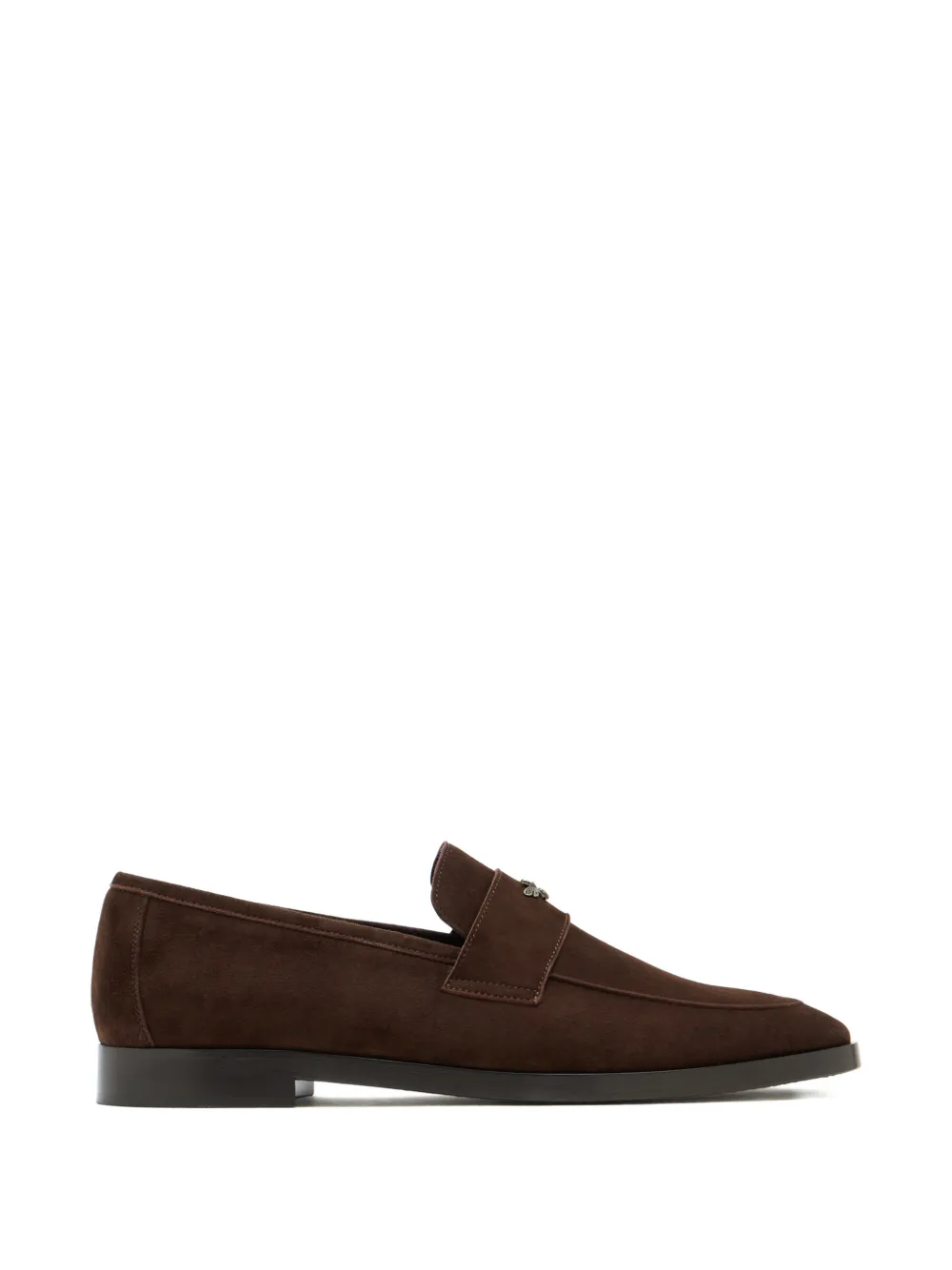 Bougeotte Lofty Flaneur bee-detail loafers - Marrone