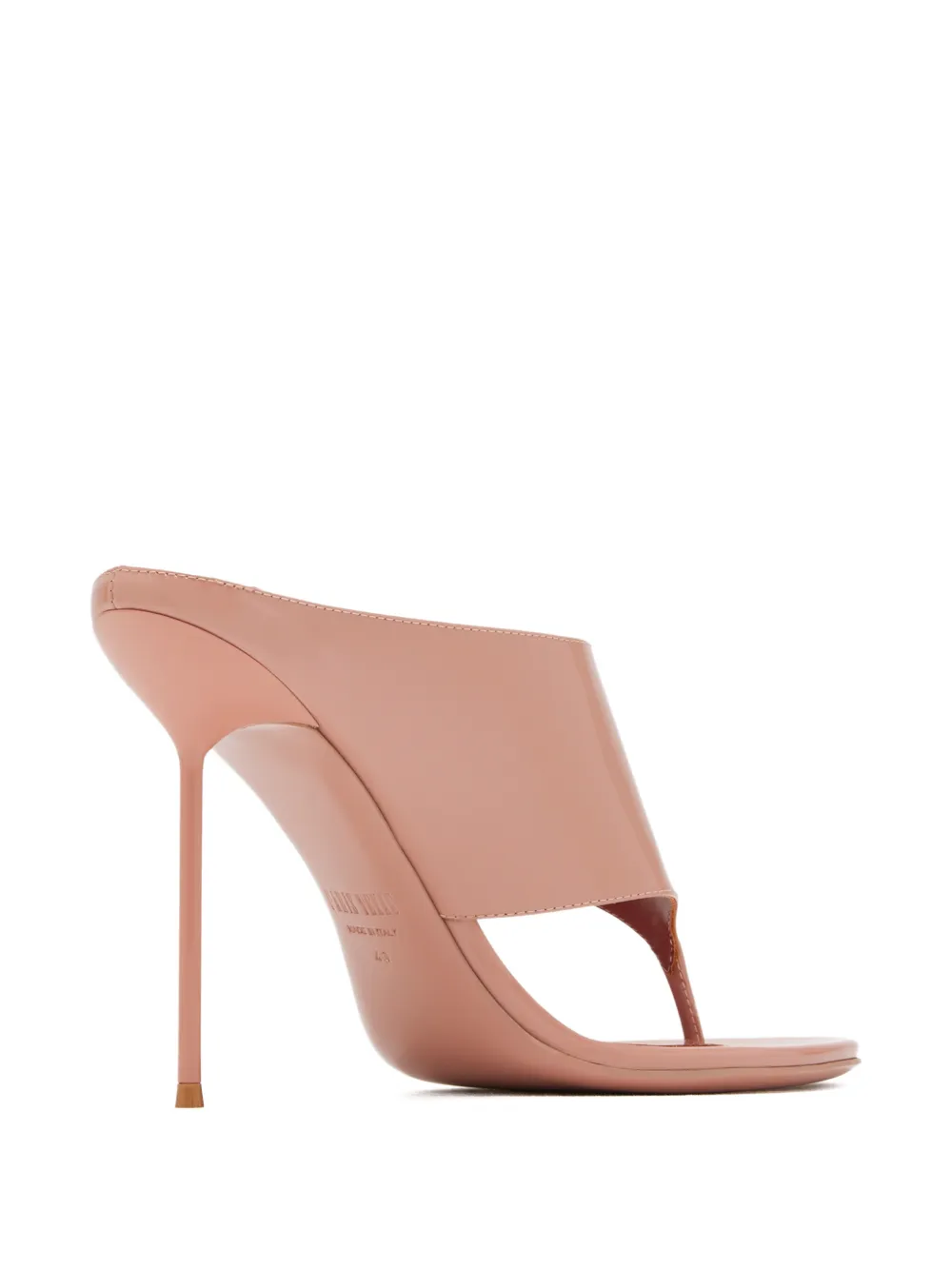 Paris Texas Lidia stiletto heel thong sandals Roze