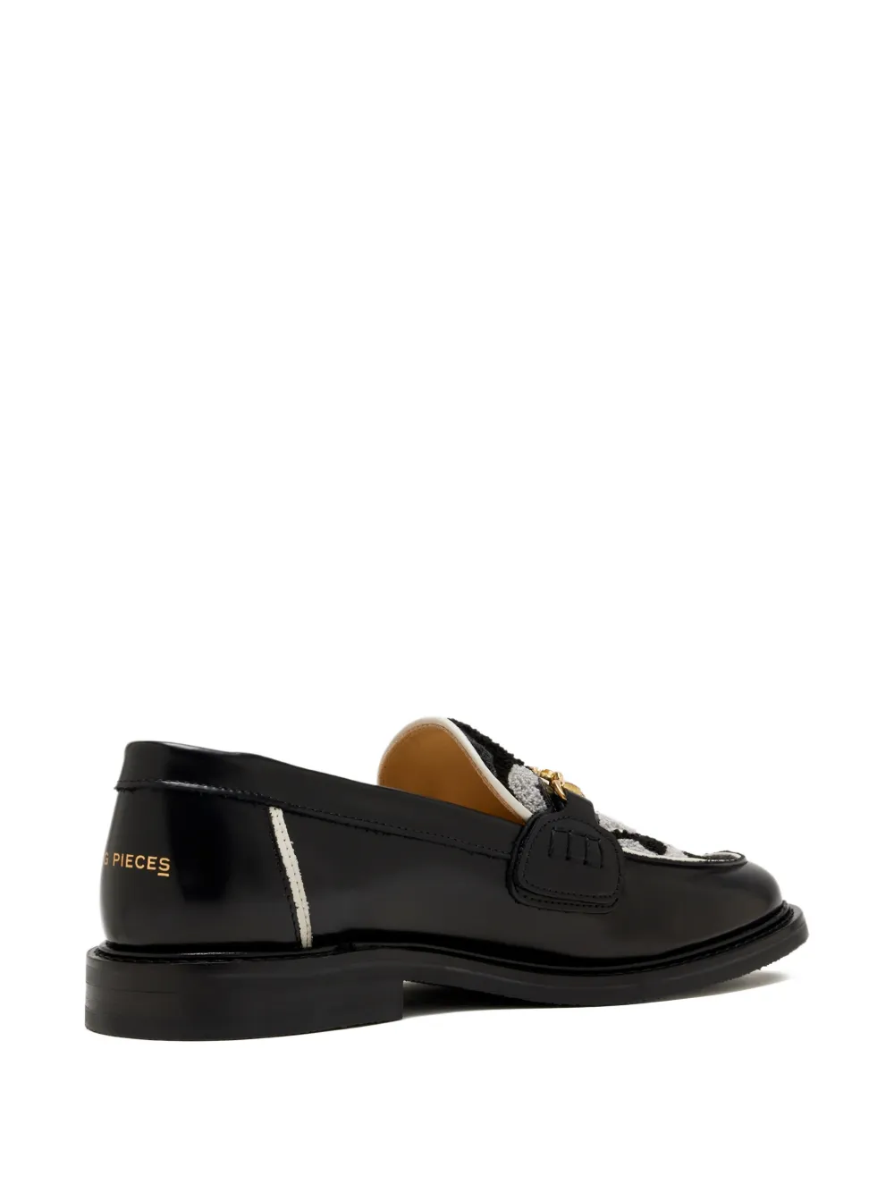 Filling Pieces Gowtu horsebit loafers Zwart