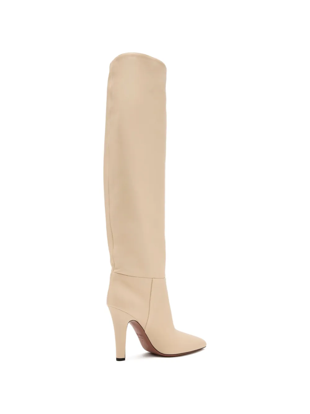 Paris Texas Elsa point-toe heel boots Beige