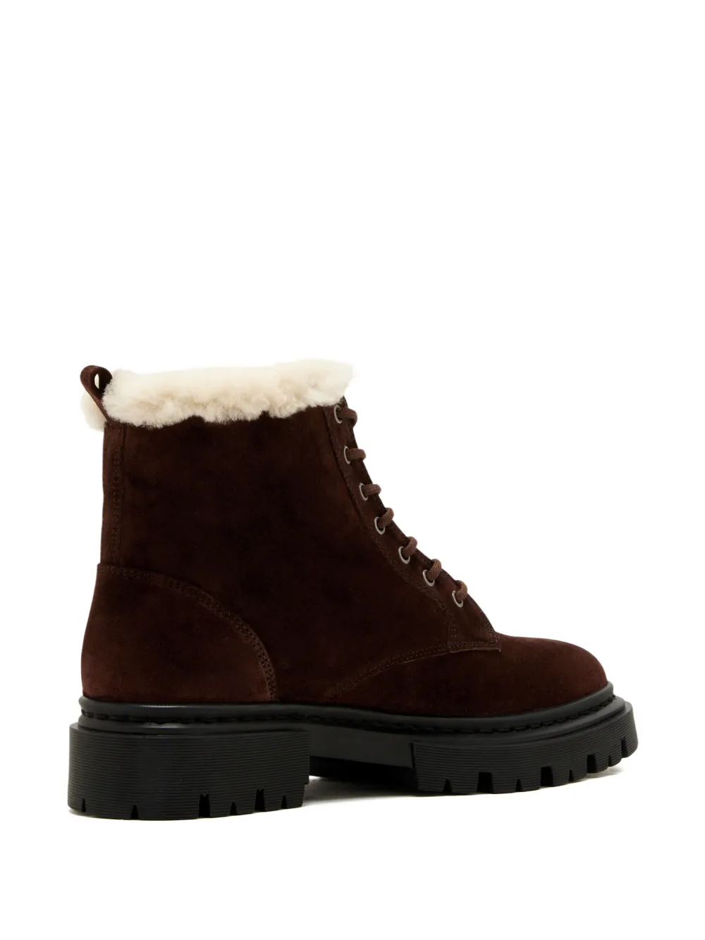  Staud Botas Henry Con Cordones - Marrón 