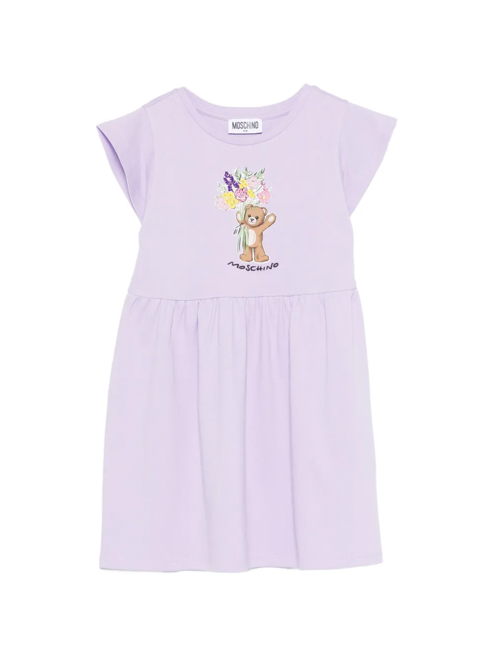 Moschino Kids bear-detail dress - Viola