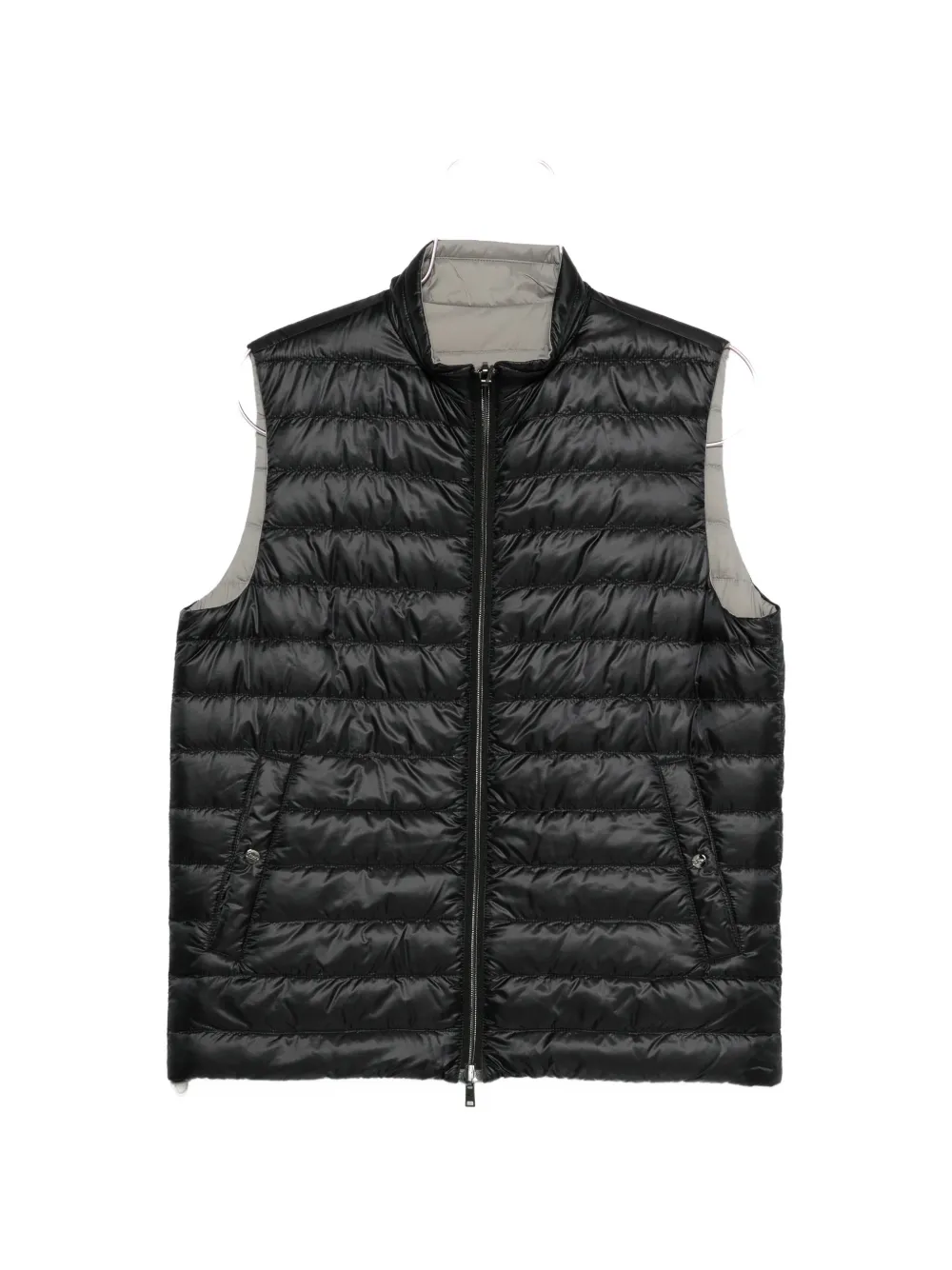 Herno reversible puffer-design gilet - Nero