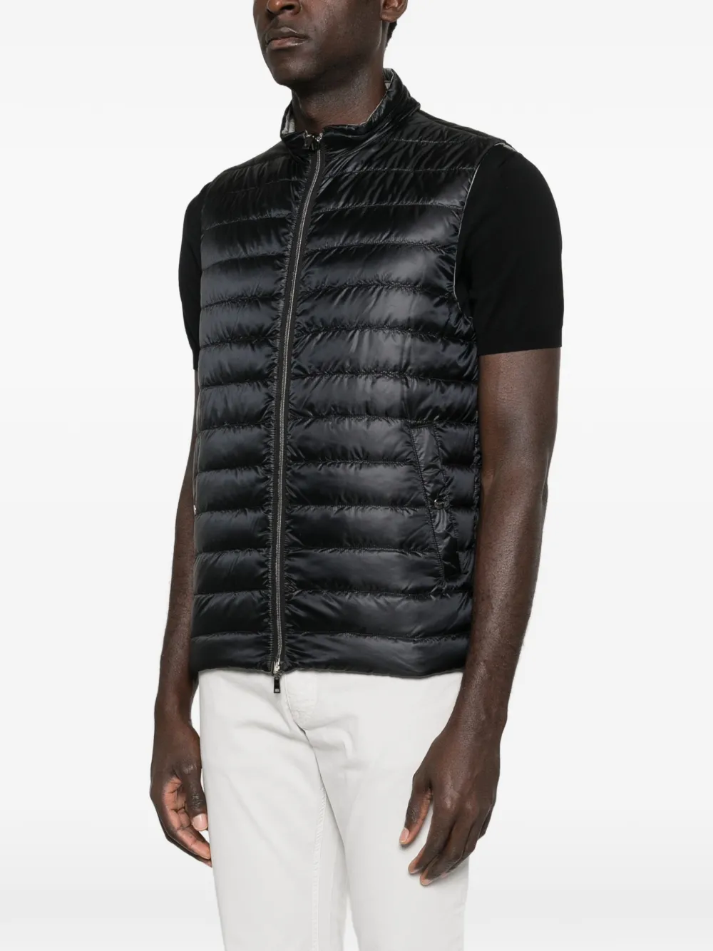 Herno Omkeerbare bodywarmer Zwart