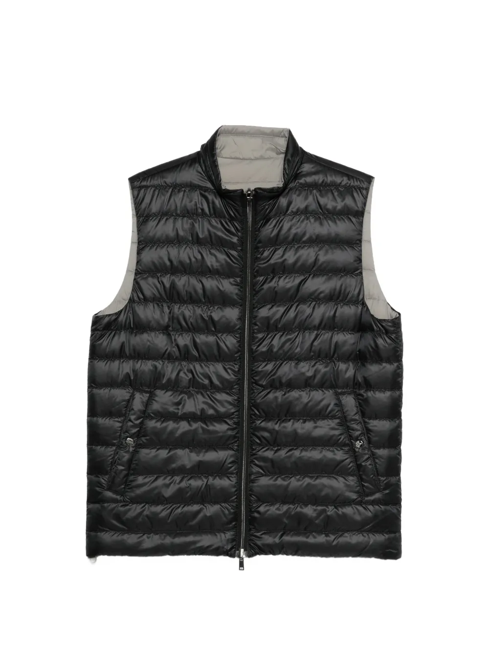 Herno reversible puffer-design gilet - Nero