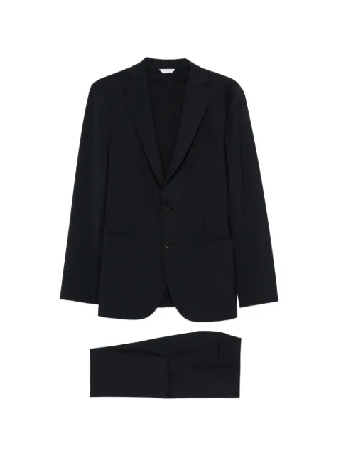 Boglioli notched-lapel patch-pocket suits