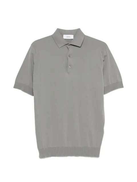 Lardini short-sleeve knitted polo shirt