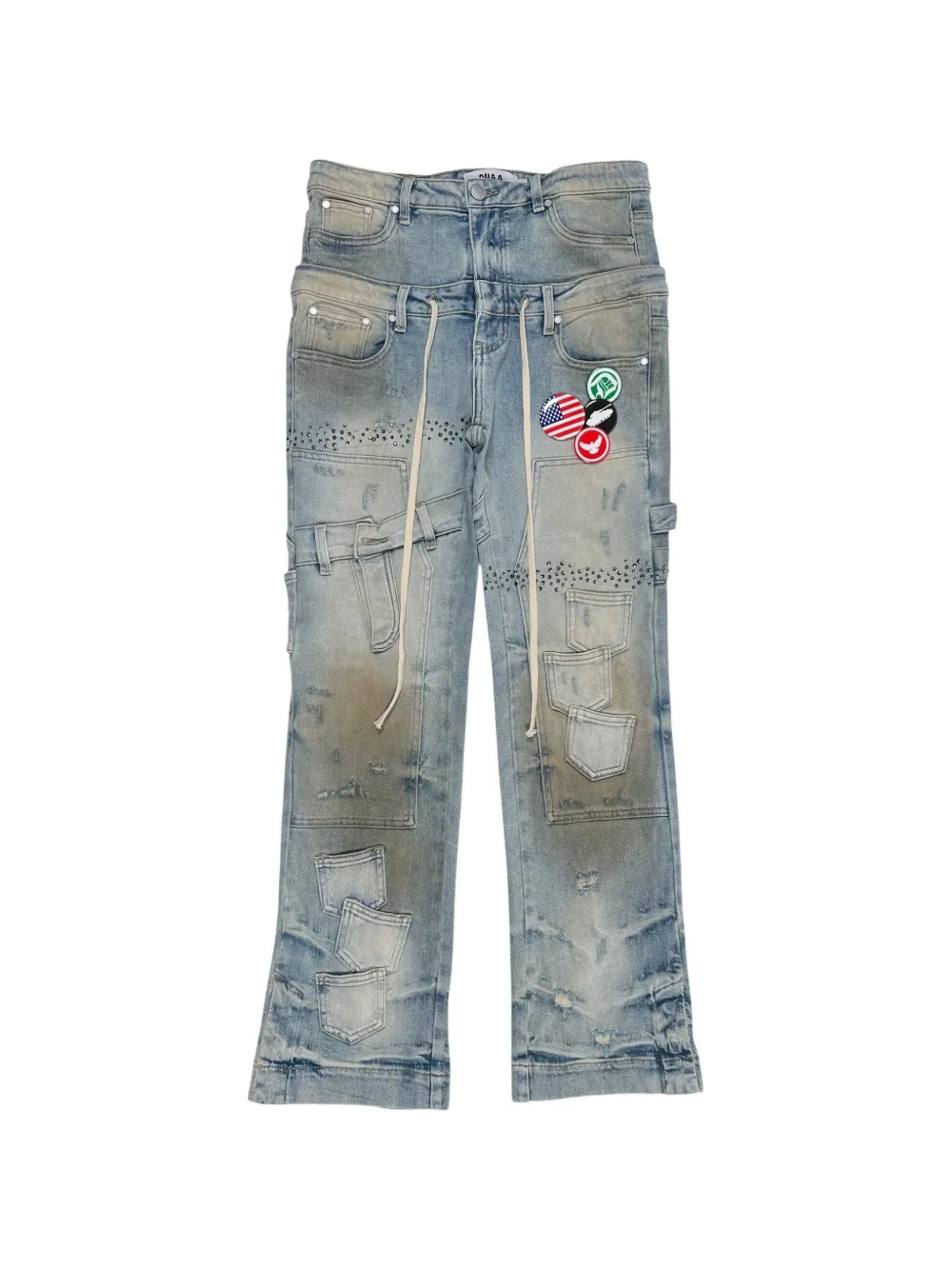duaa World Peace jeans - Blu
