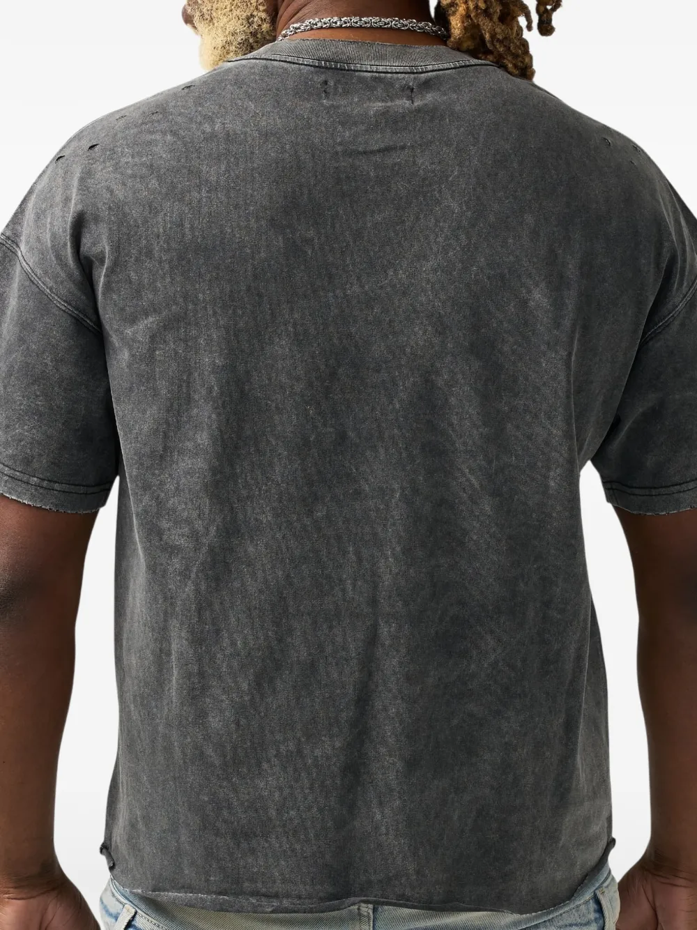 Duaa Worldwide graphic T-shirt - Zwart