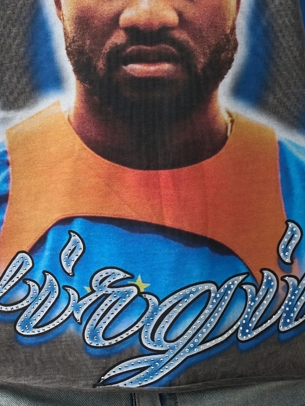 Duaa Thank You graphic T-shirt - Grijs