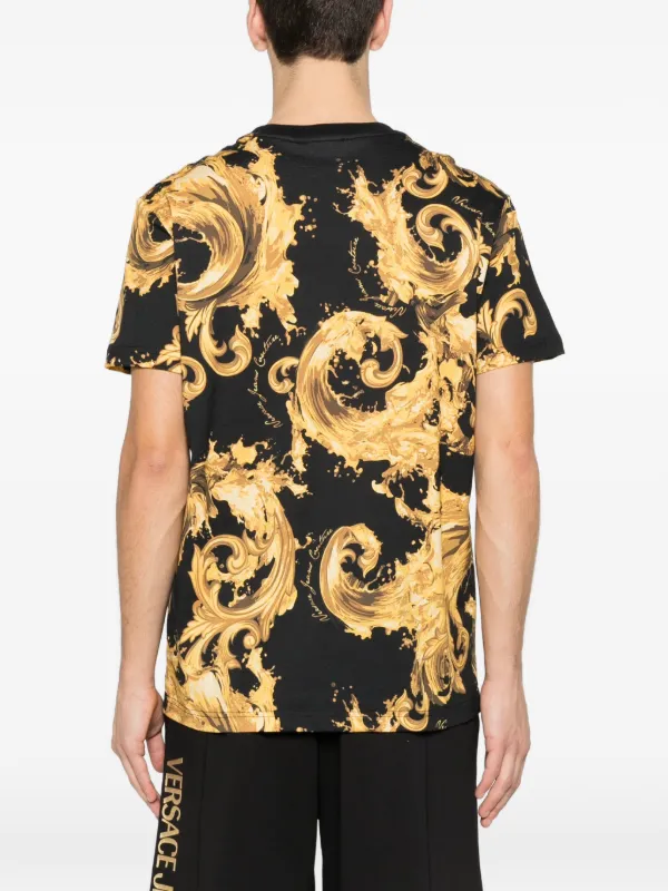 Versace Jeans Couture バロック Tシャツ | ブラック | FARFETCH JP