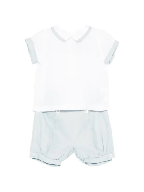 La Stupenderia pantalones cortos con detalle de botones