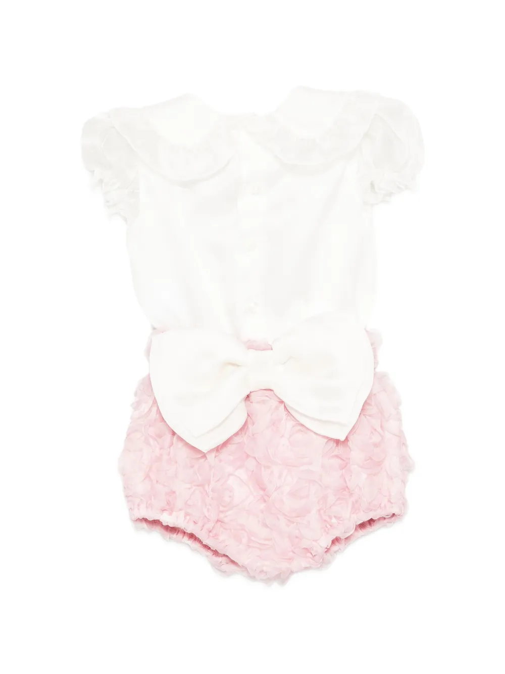 La Stupenderia ruffled bloomers - Wit