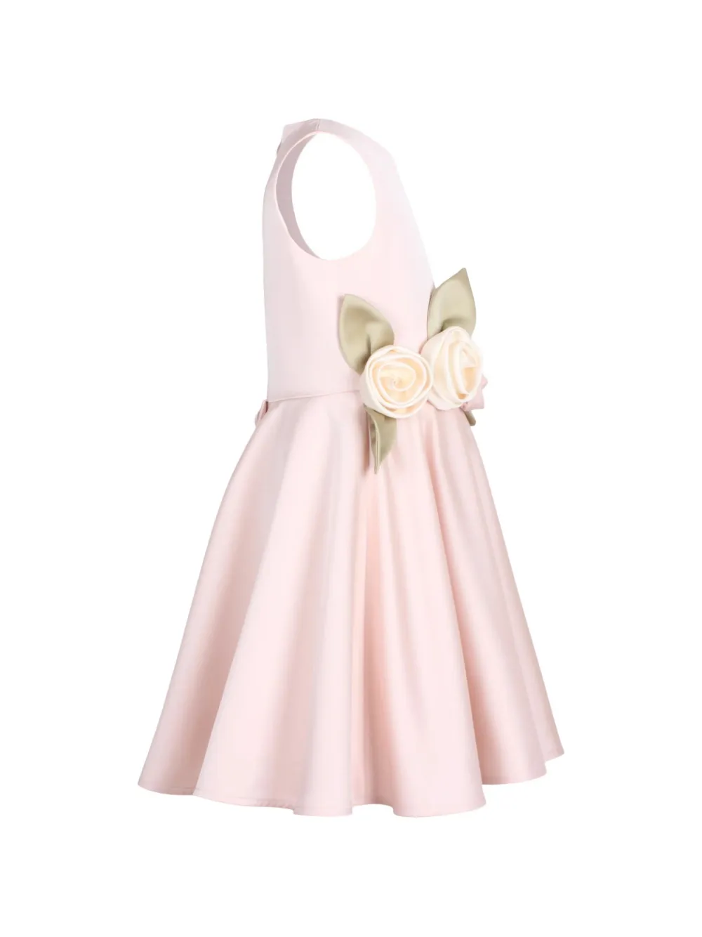 JESSIE AND JAMES KIDS Midsommer jurk met bloemapplicatie Roze