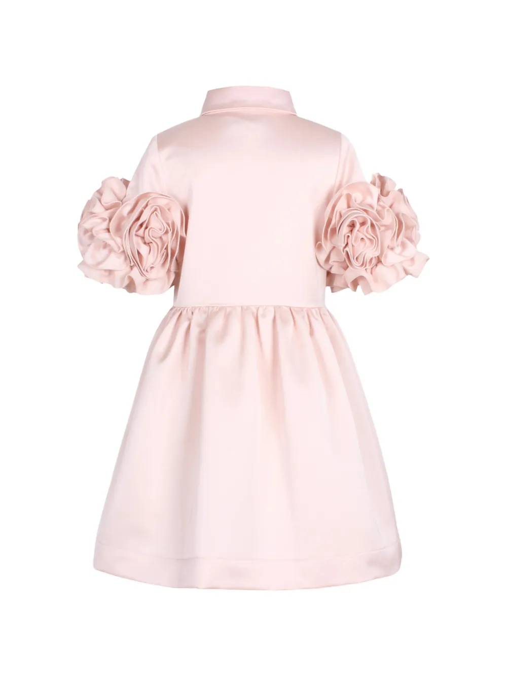 JESSIE AND JAMES KIDS Darling jurk met bloemapplicatie en kraag Roze