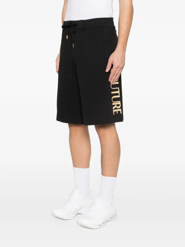 Versace Jeans Couture ロゴ ショートパンツ | ブラック | FARFETCH JP