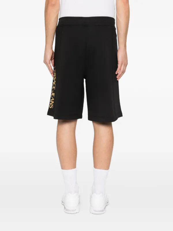 Versace Jeans Couture ロゴ ショートパンツ | ブラック | FARFETCH JP