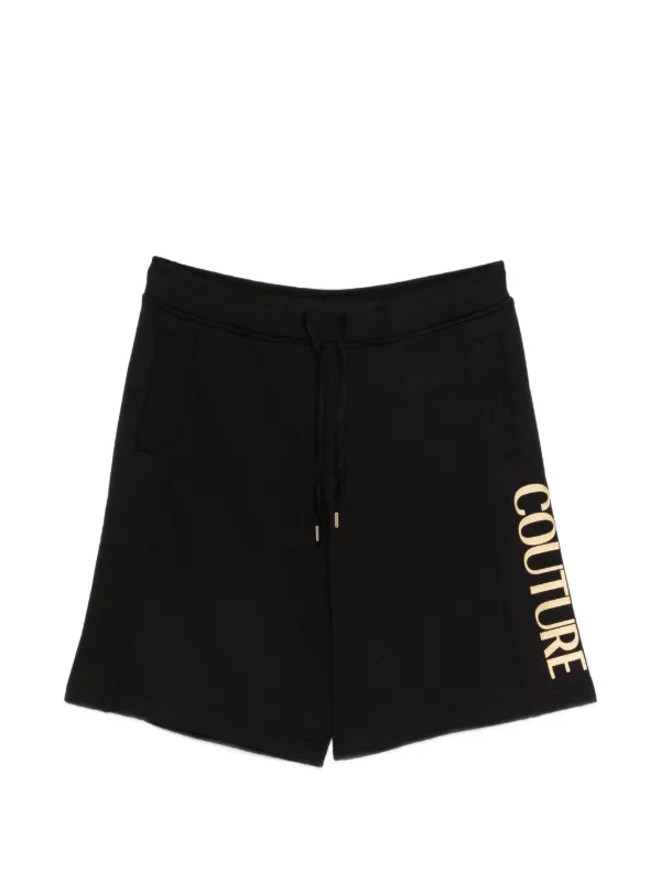 Versace Jeans Couture ロゴ ショートパンツ | ブラック | FARFETCH JP