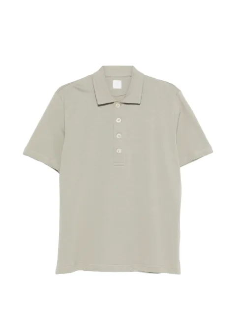 Eleventy buttoned short-sleeve polo shirt