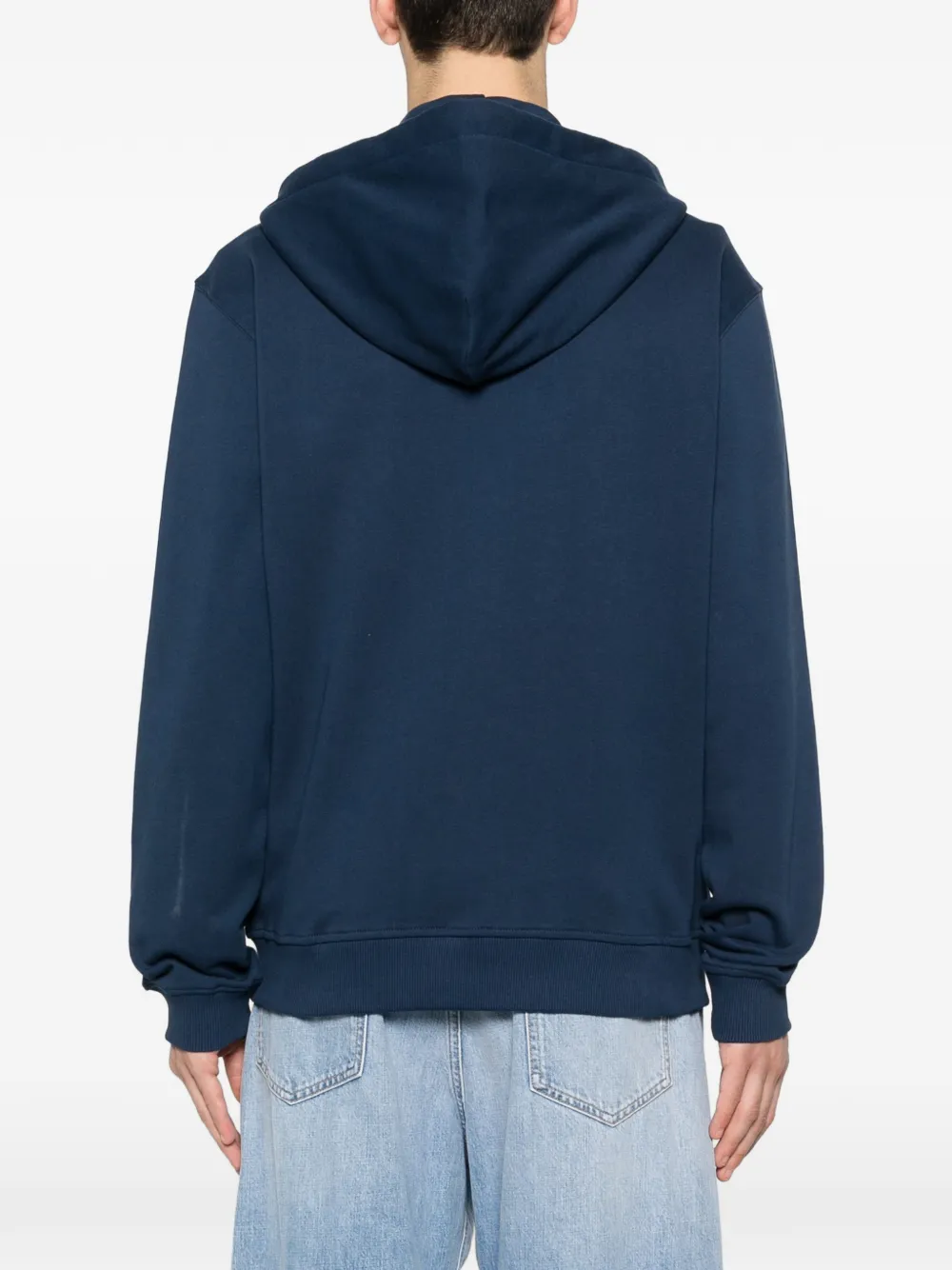 Versace Jeans Couture Hoodie met rits Blauw