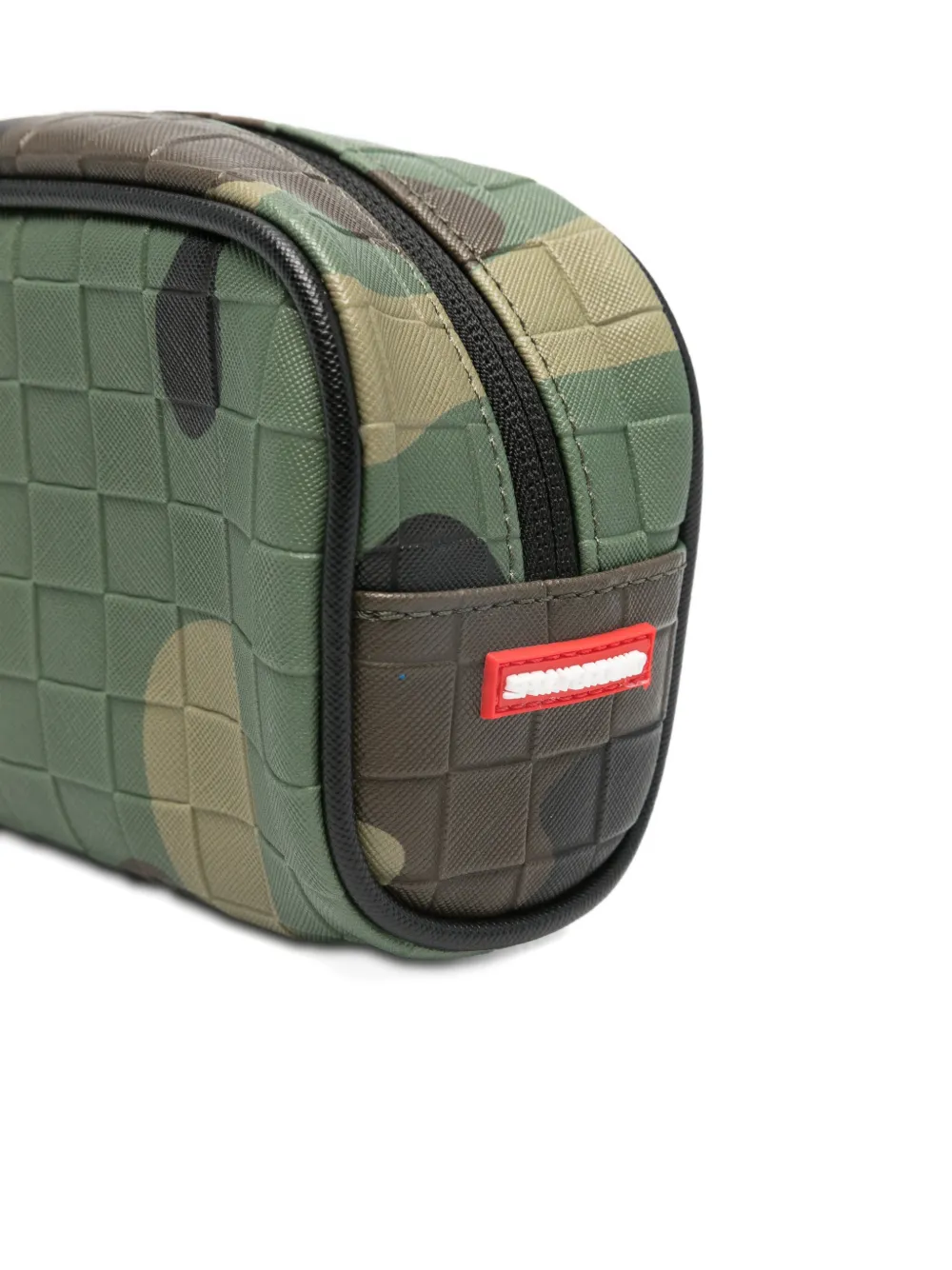  Sprayground Shark-motif Pouch - Green 
