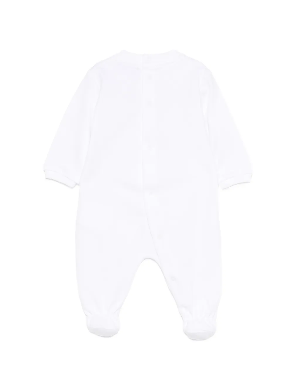 Moschino Kids bear-print pajamas - Wit