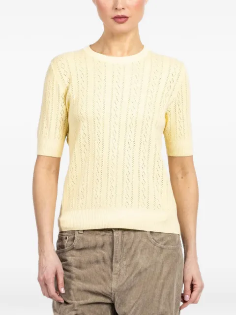Lisa Yang — Nika cable-knit sweater