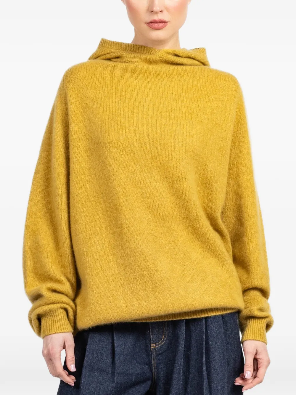 Frenckenberger hooded sweater - Giallo