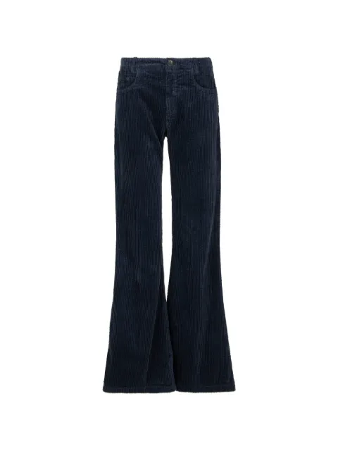 Hannes Roether corduroy flared trousers