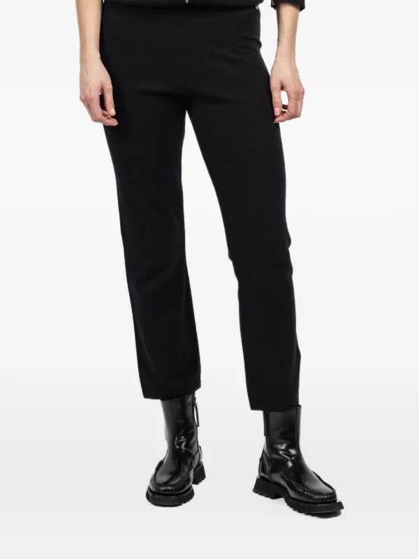 Extreme Cashmere Wander Drawstring Trousers in Black