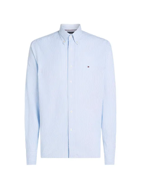 Tommy Hilfiger camisa con rayas estampadas