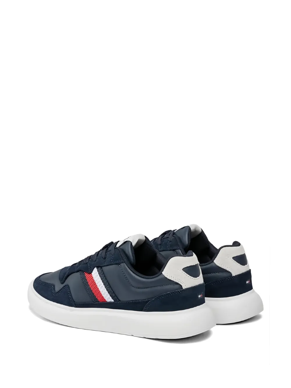 Tommy Hilfiger Gestreepte sneakers Blauw