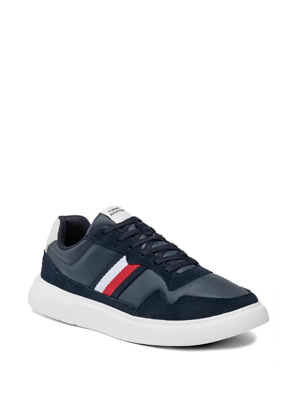 Tommy Hilfiger Gestreepte sneakers Blauw
