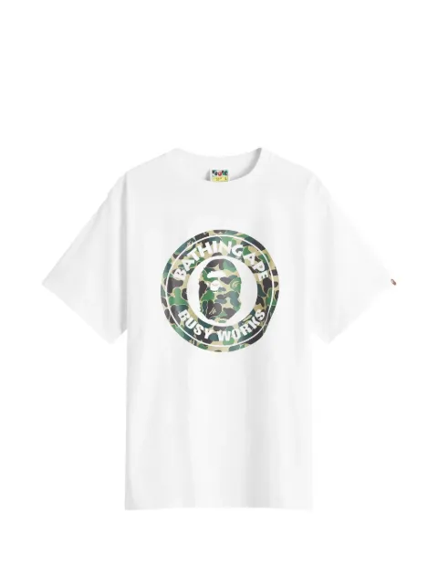 A BATHING APE® camo logo T-shirt