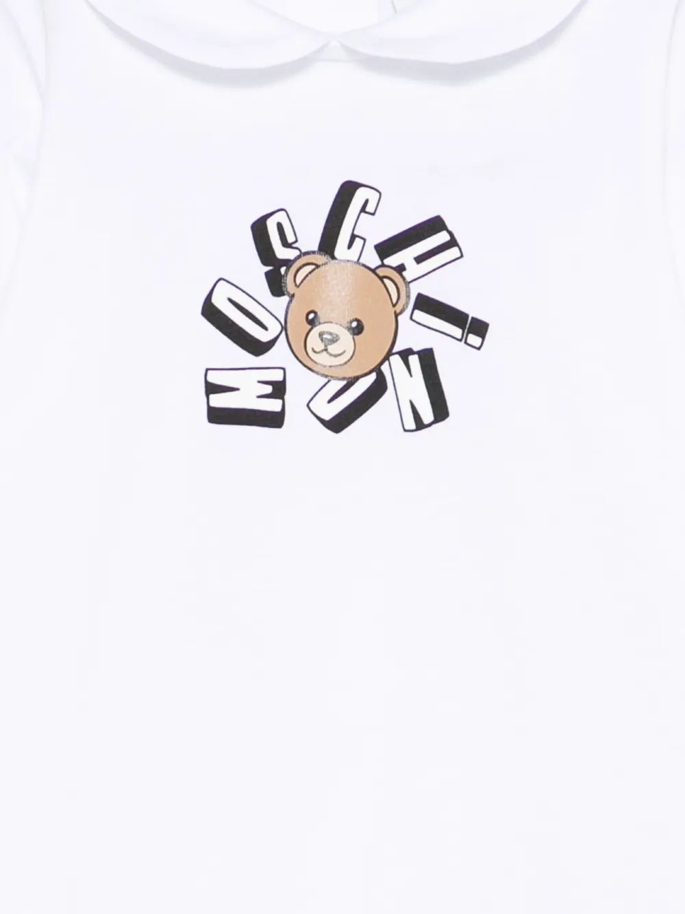 Moschino Kids Pyjama met print Wit